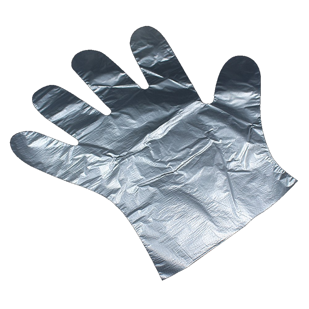 Полиэтиленовые перчатки - размер XL