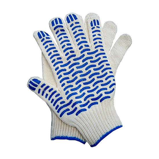 Рабочие перчатки хб (4 нити - волна)