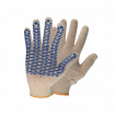 Рабочие перчатки ХБ с ПВХ (3 нити)